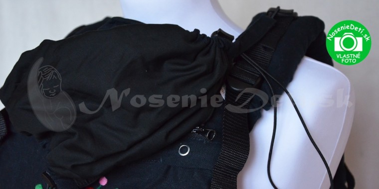 Ergonomický nosič Matyó čierny na nosenie detí
