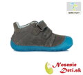 Barefoot boty dětské chlapecké D.D. Step Tmavě šedé Dinosauři 073-919A